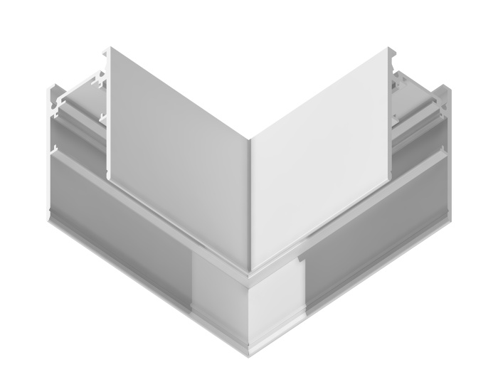 Коннектор угловой для накладного шинопровода Magnetic Ambrella light GL3369