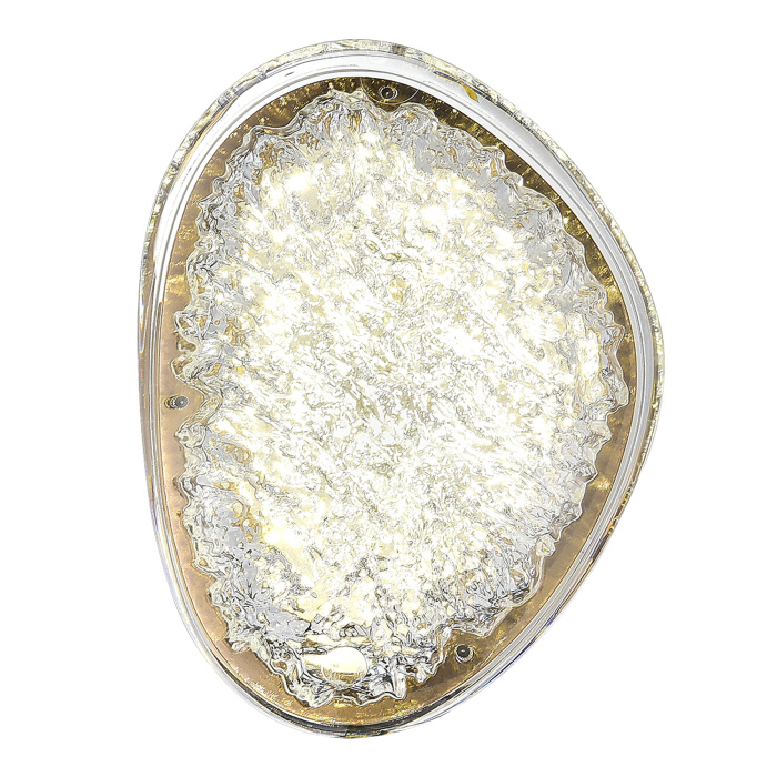 Светильник настенный ST-Luce золотистый / прозрачный LED 1*15W 4000K SL6018.203.15