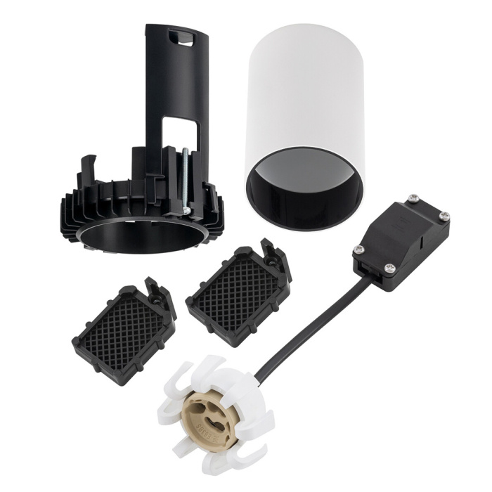 Спот встраиваемый Nowodvorski Mono Slide Trimless White/Black 10803