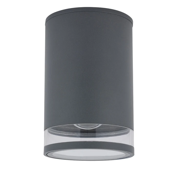 Уличный потолочный светодиодный светильник Nowodvorski Rock Pro Graphite 10687