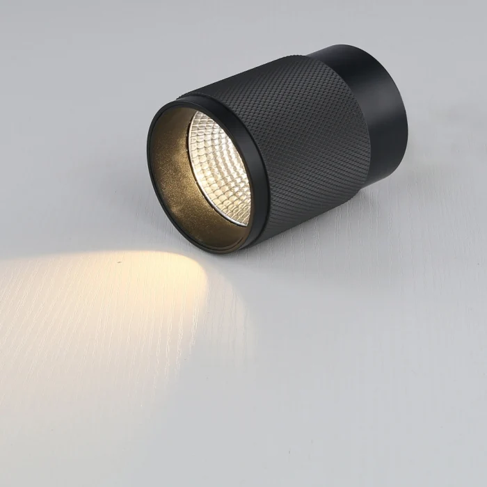Светильник накладной iLedex Delta 1955-10W-3000K-36 BK+GRP