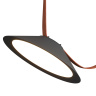 Светильник трековый Черный LED 1*12W 3000K 680Lm Ra90 120 IP20 D300xH71 48V ST454.436.12