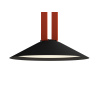 Светильник трековый Черный LED 1*12W 3000K 680Lm Ra90 120 IP20 D300xH71 48V ST454.436.12