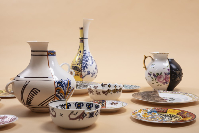 Десертная тарелка Seletti Hybrid 9122