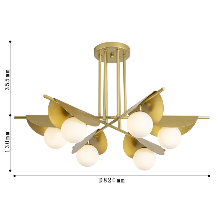 Потолочная люстра Favourite Kernel 2366-6P