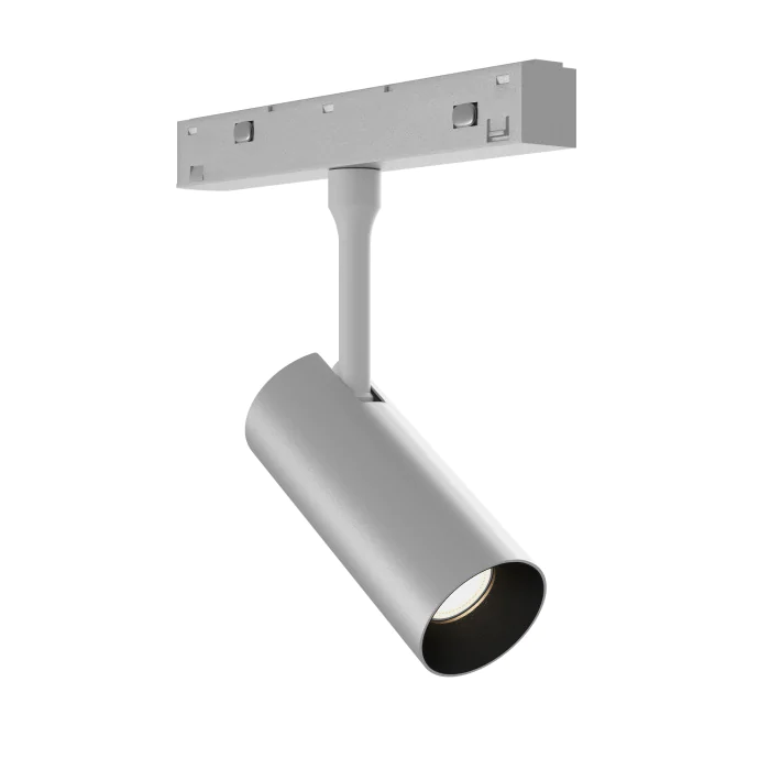 Трековый светильник белый LED 1*7W 4000K 660Lm Ra>90 IP20 D35xH80 48V ST1365.546.07_DIM
