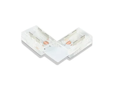 Соединитель угловой L для светодиодной ленты COB 8mm 12/24V (2 конт.) GS6851 (5шт) Ambrella light GS6851