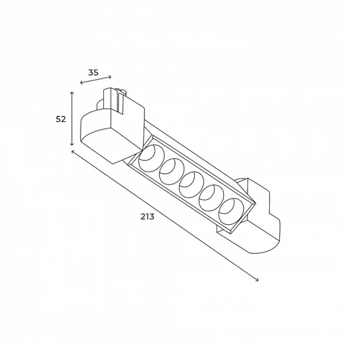 Трековый светильник Hesby Lighting Skylite 0050