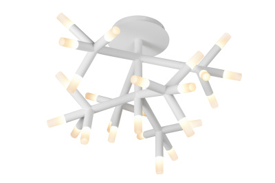 Потолочная люстра iLedex Savage FS-017-X25 WH