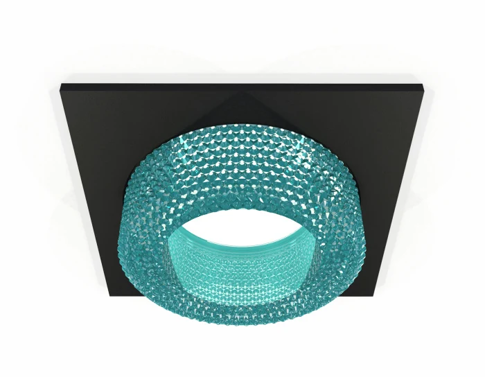 Комплект встраиваемого светильника с композитным хрусталем Ambrella light XC7632023