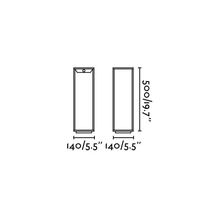 Назмный фонарь SAURA LED Solar dark grey