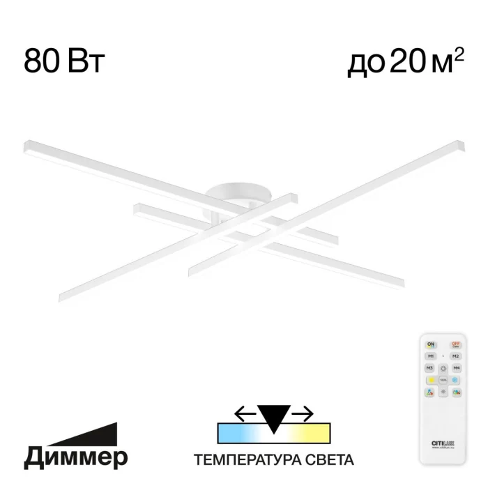 Светильник потолочный Citilux Стиг CL203140