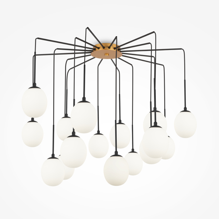 Подвесной светильник паук Maytoni Branch MOD176PL-16G