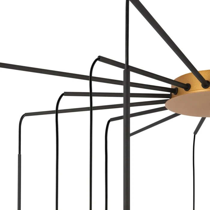 Подвесной светильник паук Maytoni Branch MOD176PL-16G