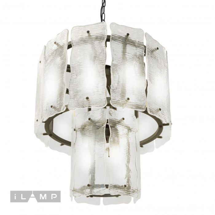 Подвесная люстра iLamp Sunny 10440-6+3P Черная