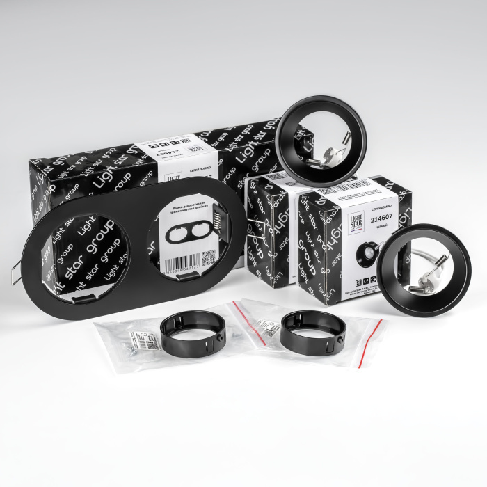 Комплект со светильником Lightstar Domino D6570707BMOD