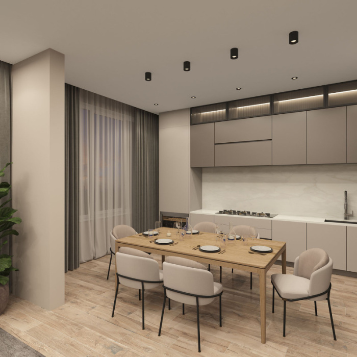 Встраиваемый светильник Denkirs Vibi DK3055-BK