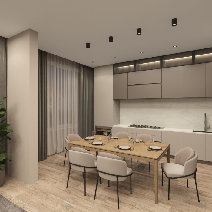 Встраиваемый светильник Denkirs Vibi DK3055-BK