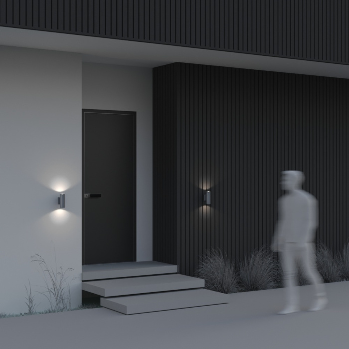 Светильник настенный Maytoni Bowery O574WL-02GR