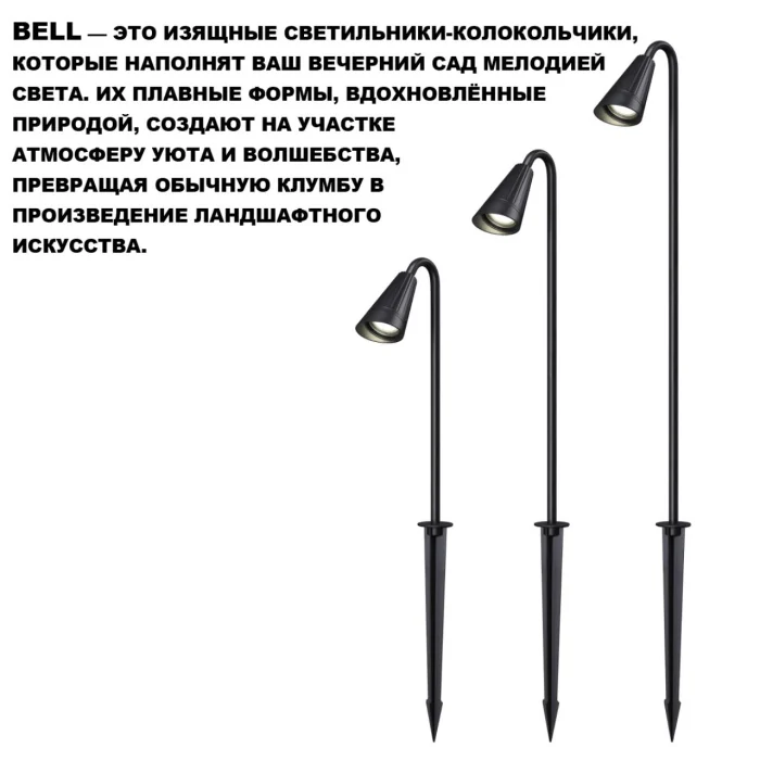 Грунтовый светильник Novotech Bell 371060
