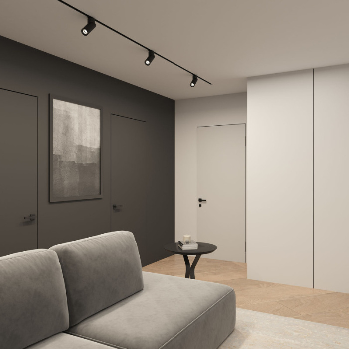 Светильник на шине Denkirs Slant DK6080-BK