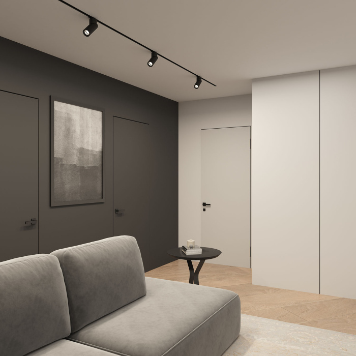 Светильник на шине Denkirs Slant DK6080-BK