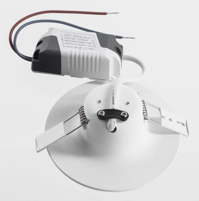 Встраиваемый светодиодный светильник Arte Lamp Uovo A1427PL-1WH