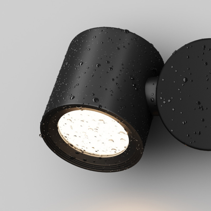 Уличный настенный светильник Maytoni WALL STREET O010WL-01B