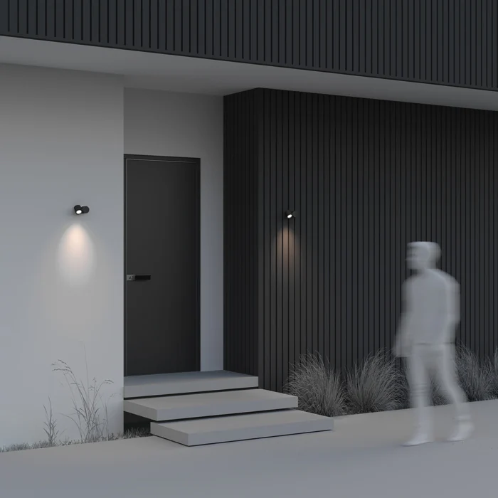 Уличный настенный светильник Maytoni Wall street O010WL-01B