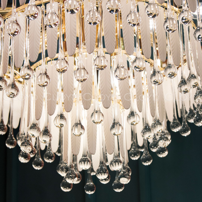 Люстра Cloyd CAPULETTI C19 / Ø79 см - золото (арт.11285)