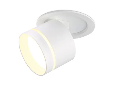 Встраиваемый поворотный точечный светильник GX53 Ambrella light TA1431