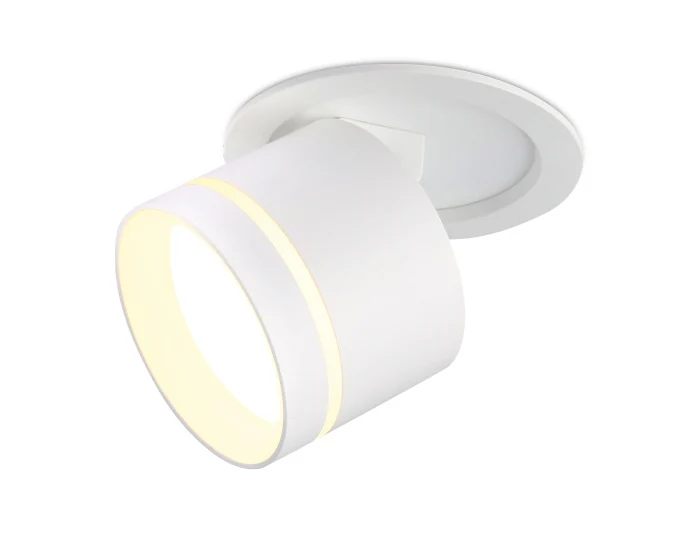 Встраиваемый поворотный точечный светильник GX53 Ambrella light TA1431