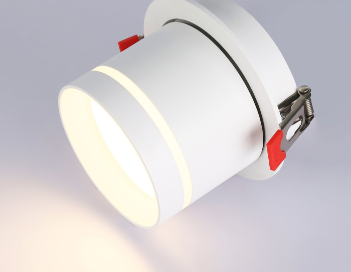 Встраиваемый поворотный точечный светильник GX53 Ambrella light TA1431