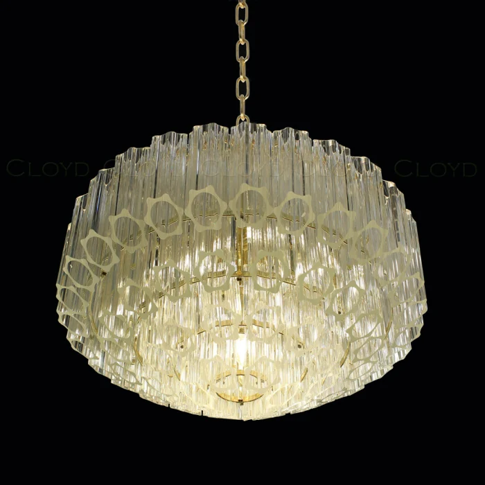 Люстра Cloyd CAPOTE C7 / Ø60 см - золото (арт.10852)