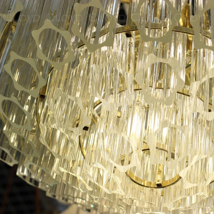 Люстра Cloyd CAPOTE C7 / Ø60 см - золото (арт.10852)