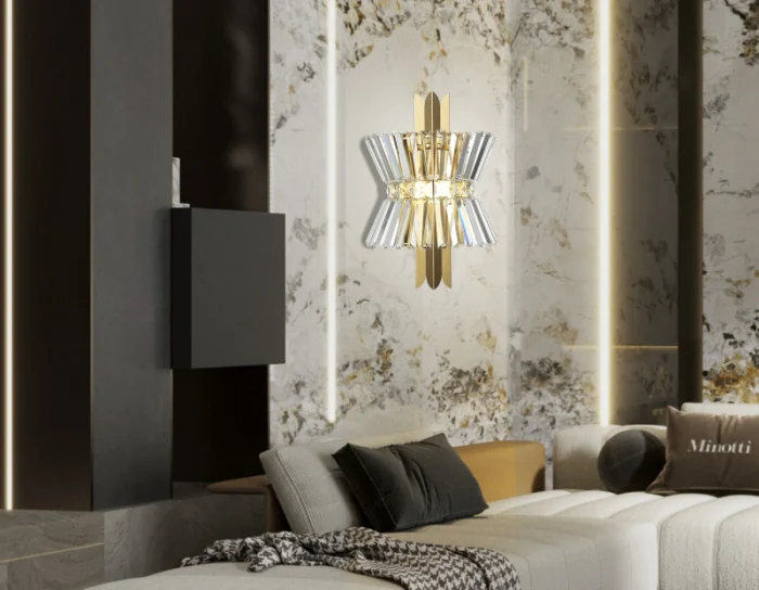 Настенный светильник с хрусталем HIGH LIGHT AMBRELLA LIGHT LH41029