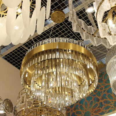 Люстра Cloyd BROTIGAN-A C32 / Ø60 см - латунь (арт.10699)