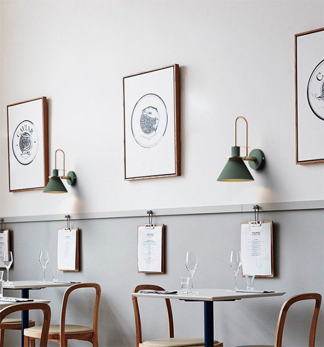 Настенное бра CODA Черный ImperiumLoft