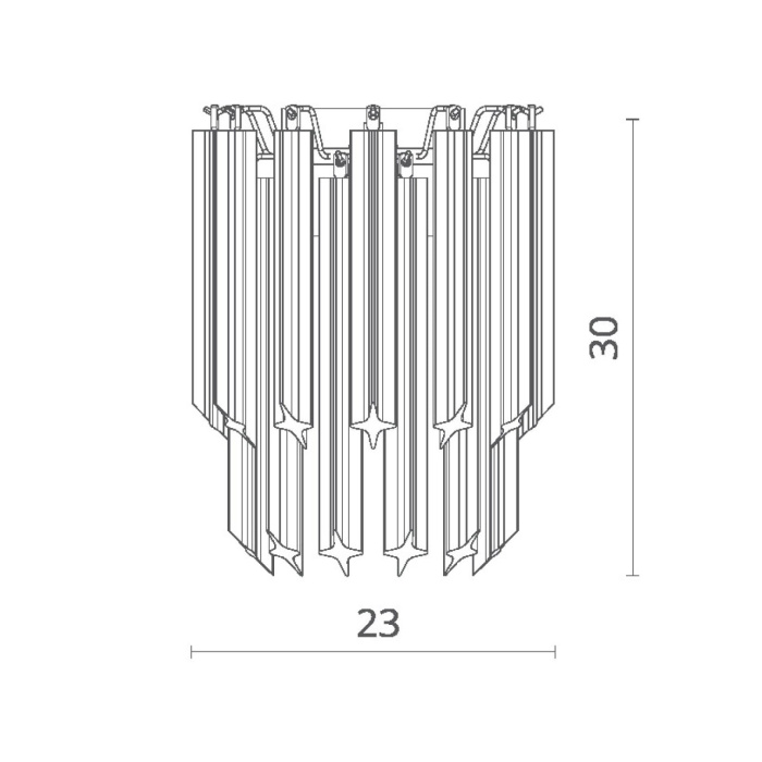 Настенный светильник COMPAR WALL ImperiumLoft