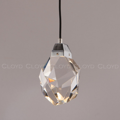 Подвесной светильник Cloyd BOZON-B P1 / выс. 15 см - хром (арт.10942)