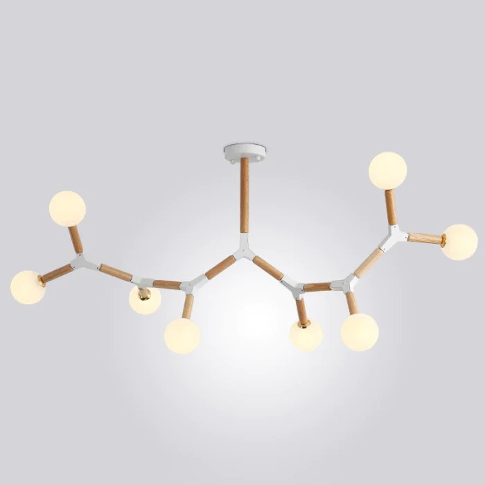 Подвесная люстра FORMULA 8 lamps ImperiumLoft