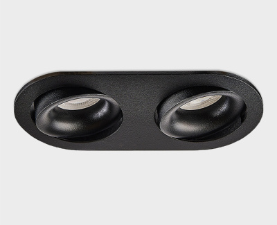 Светильник встраиваемый Italline DE-2002 black