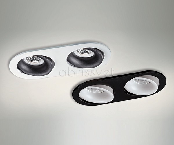 Светильник встраиваемый Italline DE-2002 black