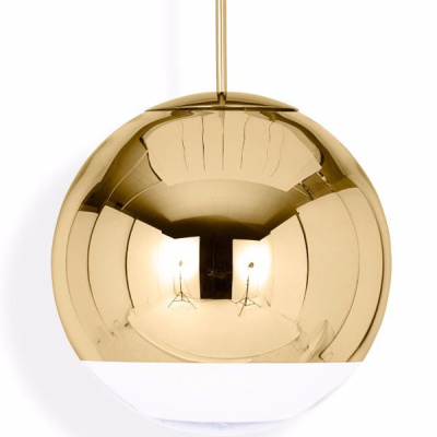Подвесной светильник Mirror Ball Gold D50 ImperiumLoft