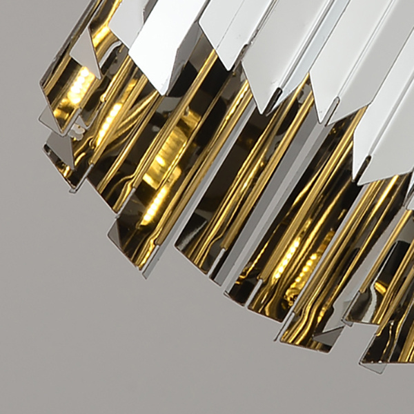 Подвесной светильник Tom Kirk Facet Pendant Gold ImperiumLoft