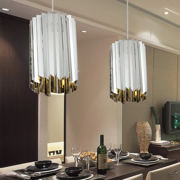 Подвесной светильник Tom Kirk Facet Pendant Gold ImperiumLoft