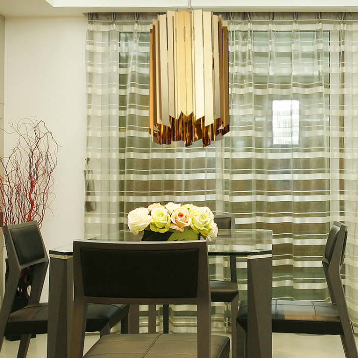 Подвесной светильник Tom Kirk Facet Pendant Gold ImperiumLoft