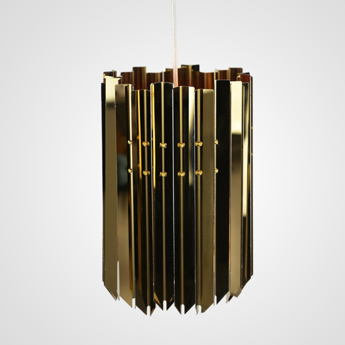 Подвесной светильник Tom Kirk Facet Pendant Gold ImperiumLoft
