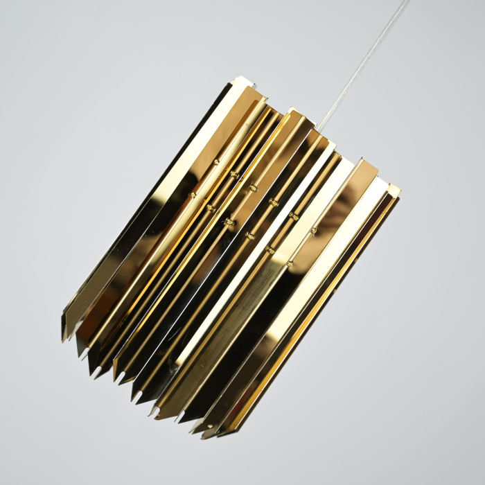 Подвесной светильник Tom Kirk Facet Pendant Gold ImperiumLoft