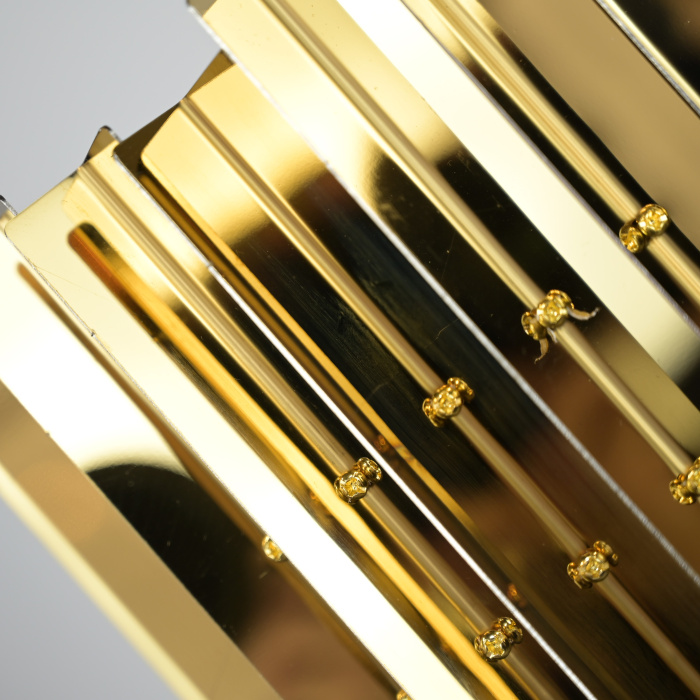 Подвесной светильник Tom Kirk Facet Pendant Gold ImperiumLoft